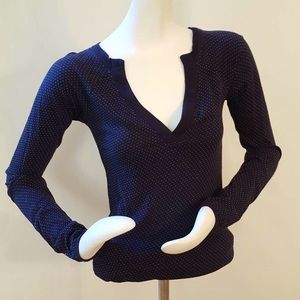 💋SALE💋Puella (Anthro) Dotted Long Sleeve Top